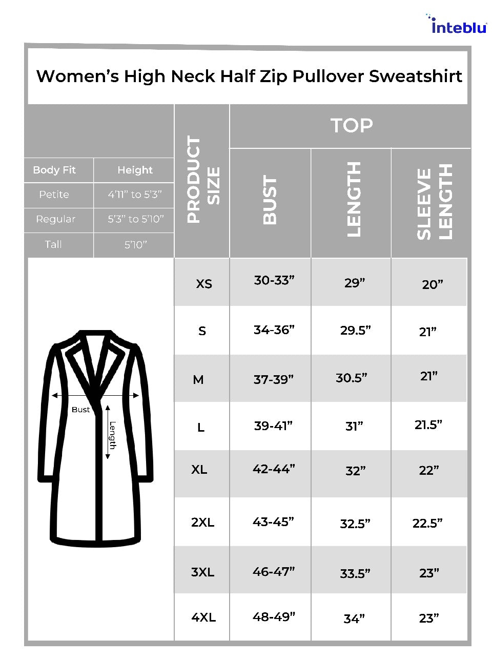 Women’s High Neck Half Zip Pullover Sweatshirt – Long Sleeve Top | Trendy Relaxed Fit , Hoodie for Casual & Athleisure Wear