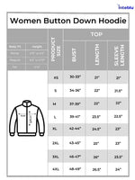 Women Button Down Hoodie – Long Sleeve Pullover Fall Winter Jacket, Casual Warm Outerwear for Everyday Wear
