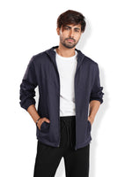 Men’s Sports Running Full Zip Hoodie – Regular Fit| Warm Casual Zip-Up Hoodie for Everyday Wear