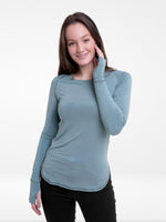 Loose Fit Quick Dry Long Sleeve Gym Yoga Tops T-Shirt