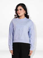 Women’s Long Sleeve Sweatshirt – Soft Cotton-Blend Pullover with Shanail Embroidery | Stylish Casual Top for Everyday Comfort
