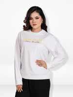 Women’s Long Sleeve Sweatshirt – Soft Pullover | Stylish Printed Casual Top for Everyday Comfort