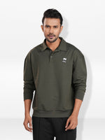 Men’s Polo Sweatshirt – Classicwith Modern Style | Soft Comfortable Everyday Wear