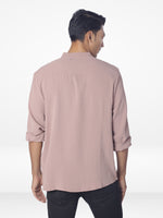 Men's Relaxed-Fit full-Sleeve Casual Shirt | COPPER