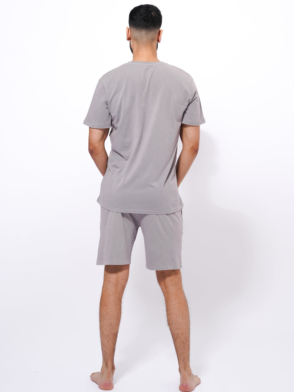 Men's T-Shirt & Shorts Lounge Set Celestial Blue