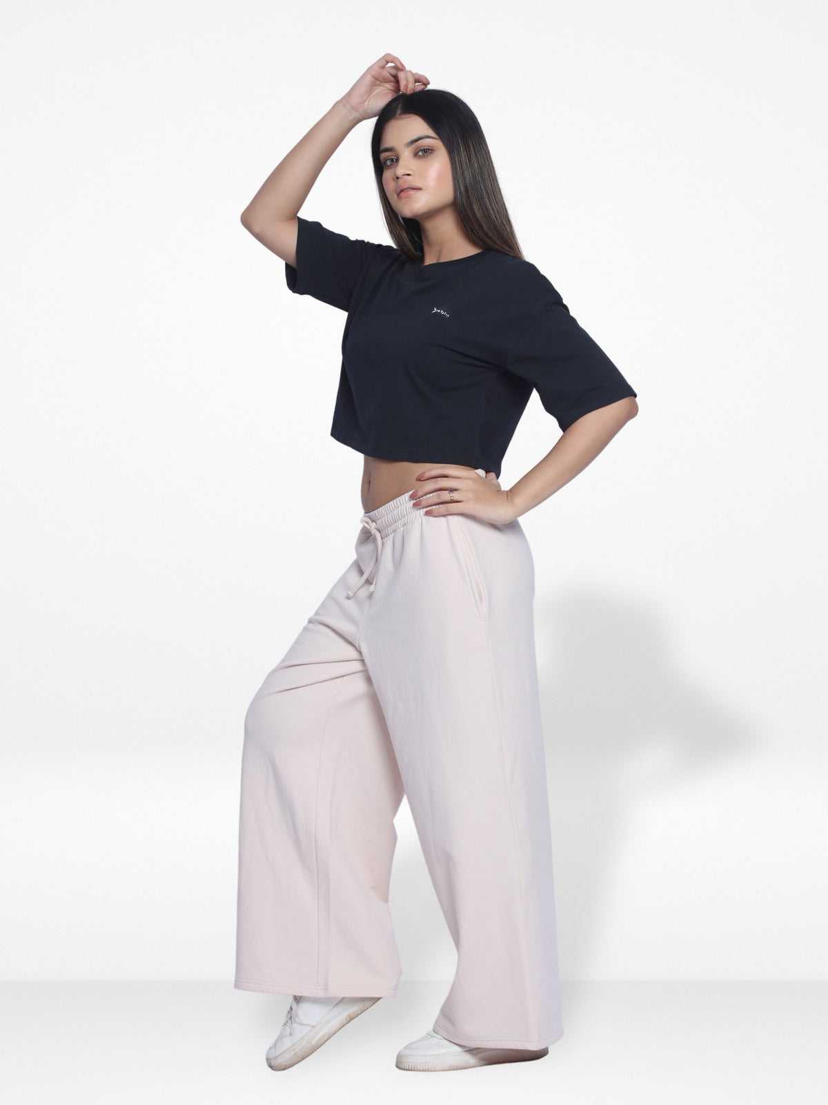 Women Wide Leg Flowy Palazzo Pants Loose fit Casual Lounge Trousers