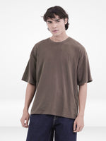 Men’s Drop Shoulder T-Shirt – Classic Solid Short Sleeve Tee, Soft Cotton Blend Comfortable Casual Wear