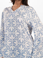 Women’s Floral Printed Co-Ord Set – Trendy 2 Piece Matching Top & Bottom Outfit
