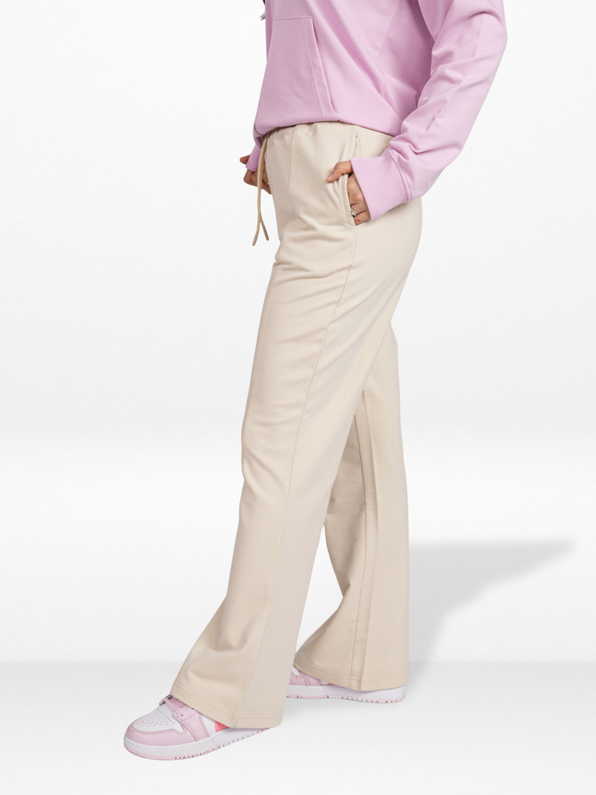 Women’s Casual Wide Leg Trouser – Relaxed Fit Pants | Stylish Office to Daily Wear Bottoms