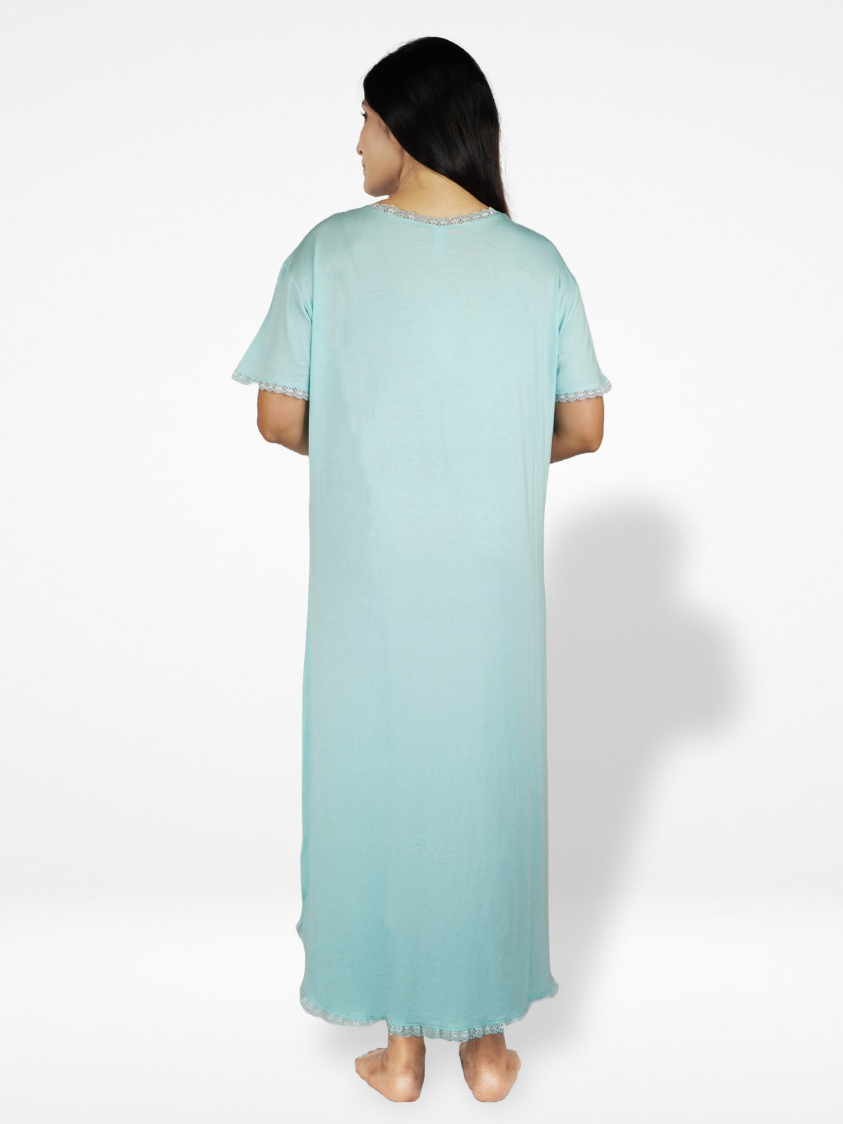 Women's Lace Nightgown Sleepwear Nighty.