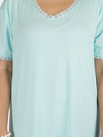 Women's Lace Nightgown Sleepwear Nighty.