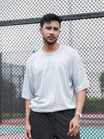 Men’s Drop Shoulder T-Shirt – Classic Solid Short Sleeve Tee, Soft Cotton Blend Comfortable Casual Wear