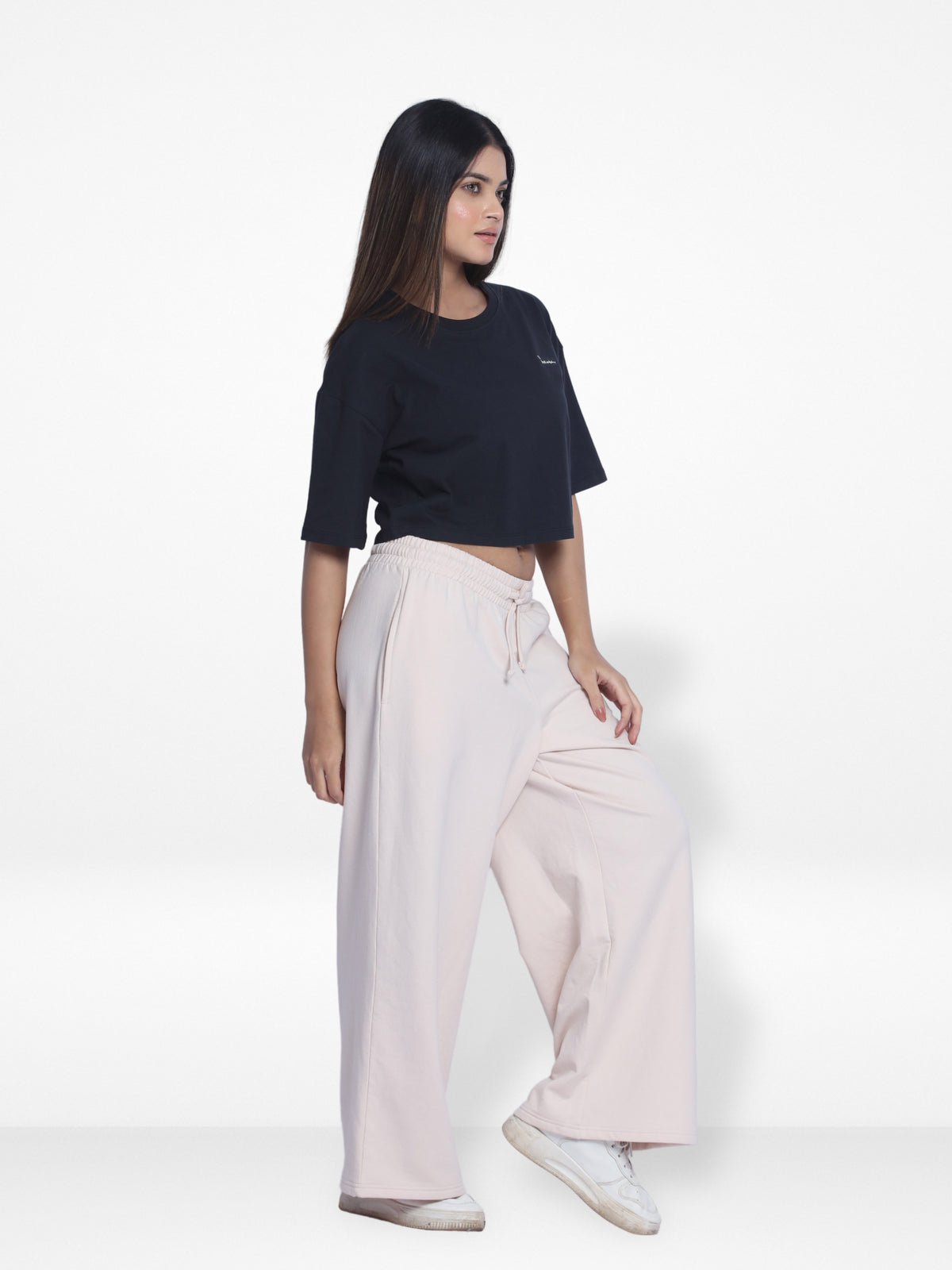Women Wide Leg Flowy Palazzo Pants Loose fit Casual Lounge Trousers