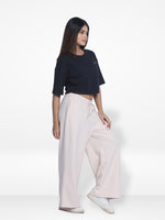 Women Wide Leg Flowy Palazzo Pants Loose fit Casual Lounge Trousers