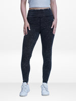 Women High skinny Leggings with acid wash