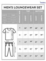 Men's T-Shirt & Trouser Lounge Set Goblin Blue