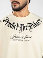 Men's Oversized Drop Shoulder Graphic T-Shirt – Front & Back Printed