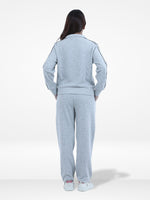 Women’s Zip-Through Jacket – High Collar, Regular Fit Long Sleeve Outerwear for Effortless Style & Comfort