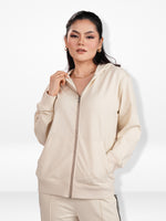Women’s Full Zip Hoodie – Solid Color Hooded|Casual Zip-Up Hoodies for Everyday Wear
