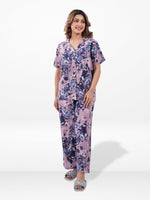 Women’s Short SleeveSleepwear Set – Notch Collar 2 Piece Pajama Outfit | Comfy Nightwear, Soft Summer Lounge Set for Women