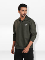 Men’s Polo Sweatshirt – Classicwith Modern Style | Soft Comfortable Everyday Wear