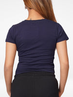 Women Crew Neck Crop Top