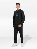 Men’sCrew Neck Sweatshirt Set – Long Sleeve Sweatshirt & Jogger Pants | Casual Everyday Comfort Wear