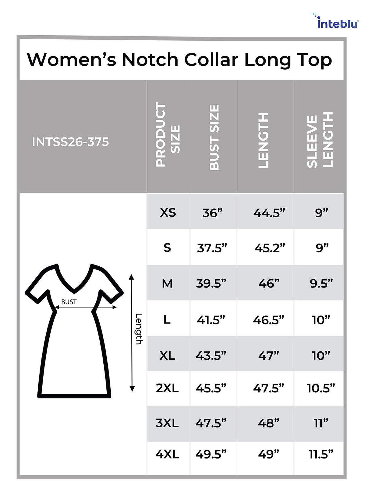 Women’s Notch Collar Long Top – Short Sleeve Casual Tunic | Stylish Everyday Wear Blouse
