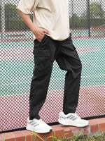 Men’s Straight Fit Cargo Pants – Heavy Duty Utility Trousers.