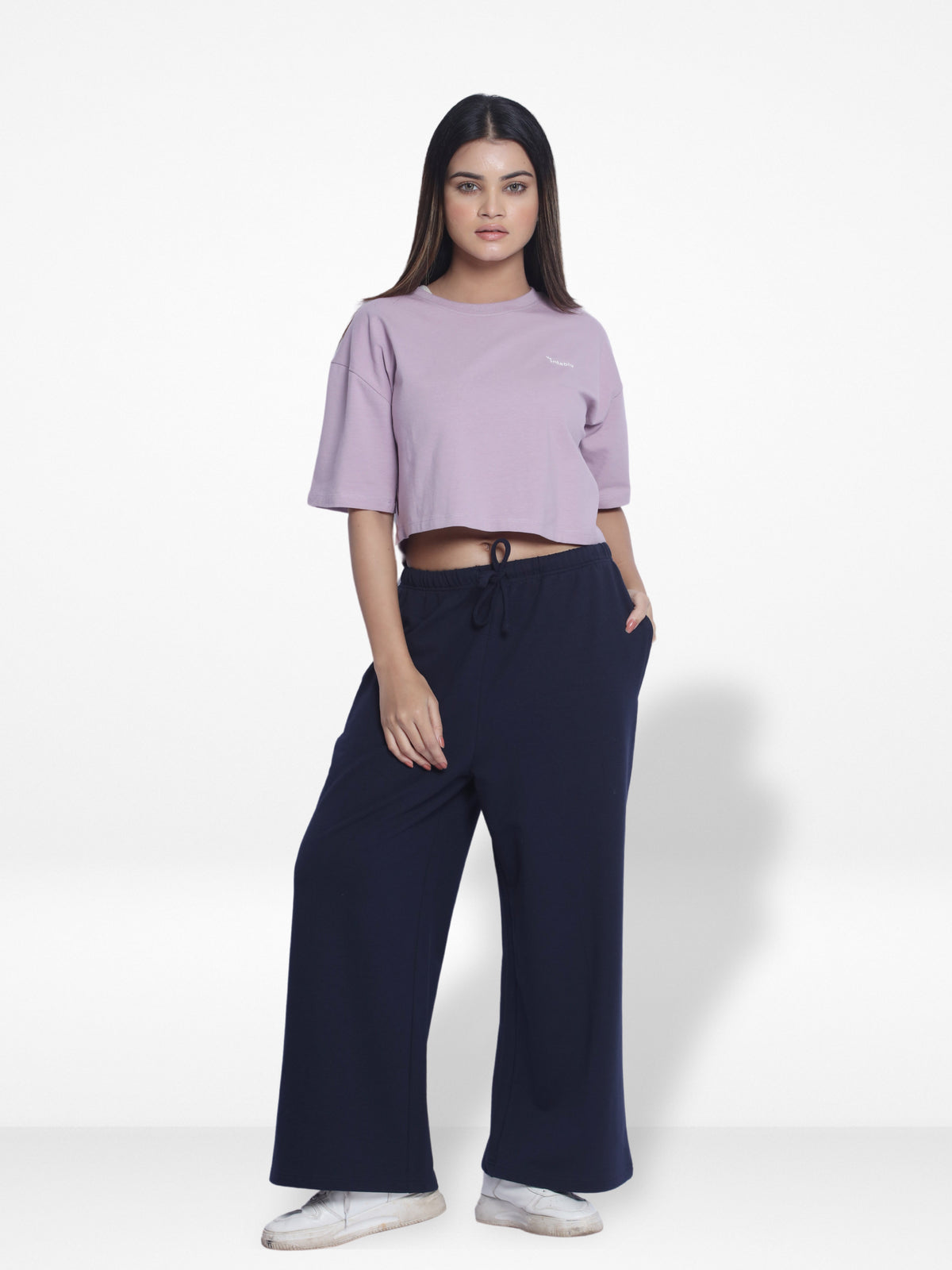 Women Wide Leg Flowy Palazzo Pants Loose fit Casual Lounge Trousers