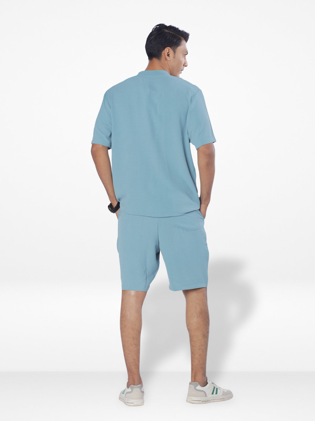 Couple Co-ord Set| Short Pant| Pop Green- Inteblu™