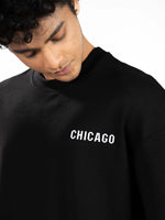 Men’s Oversized Drop Shoulder Graphic T-Shirt – Short Sleeve Crew Neck Tee | Casual Streetwear Top with Front & Back Print