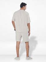 Couple Co-ord Set| Short Pant| Beige