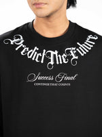 Men's Oversized Drop Shoulder Graphic T-Shirt – Front & Back Printed