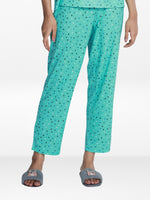Women’s All Over Printed Lounge Pants | Soft Stretch Yummy Rib Fabric | Drawstring Waist Casual Sleepwear & Pajama Trousers - Florida