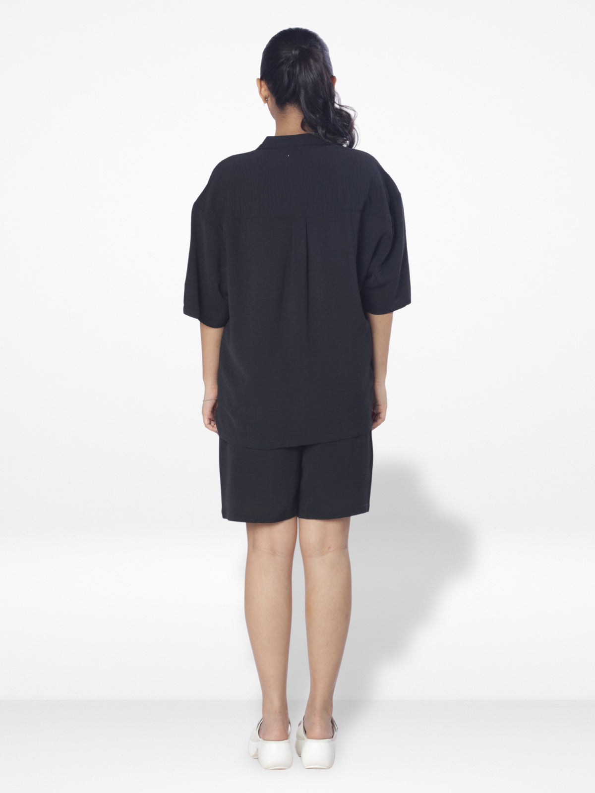 Couple Co-ord Set| Short Pant| Black