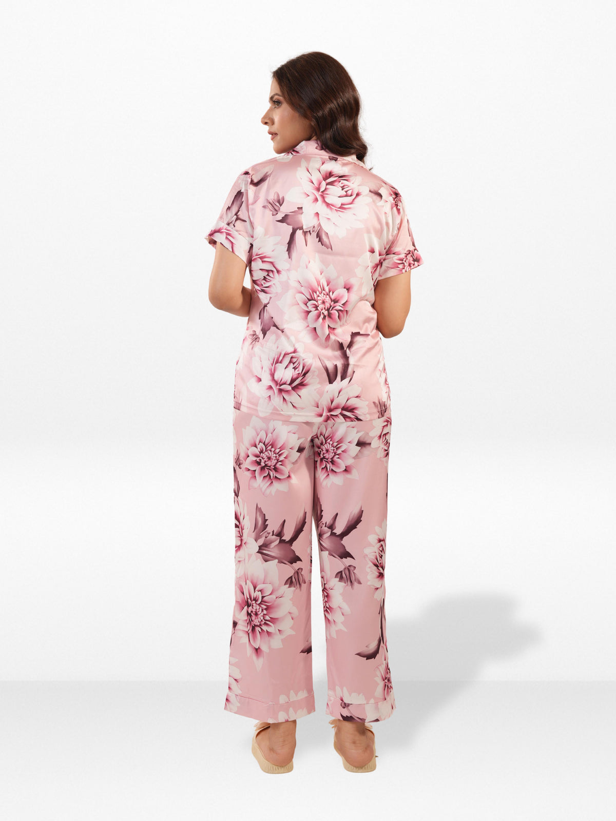 Women's All Over Printed PJ Set – 2 Piece Sleepwear Set | Soft Breathable Nightwear for Women