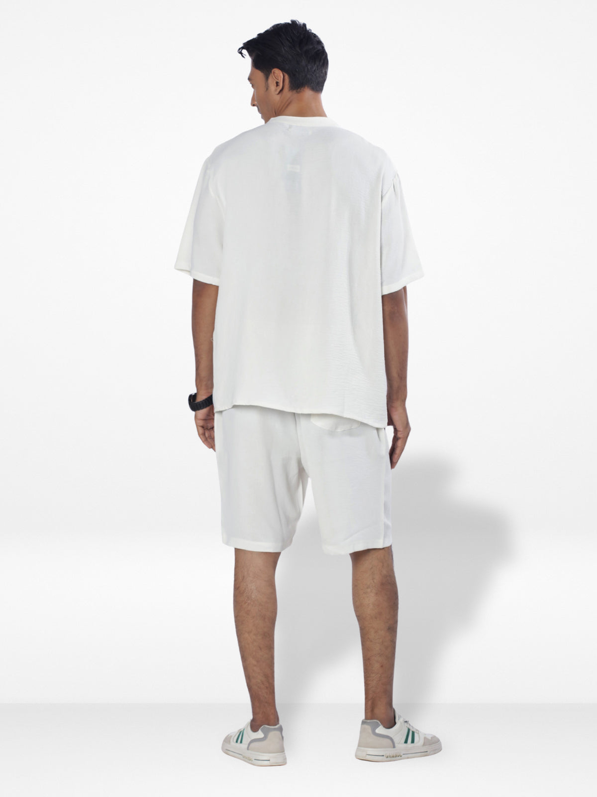 Couple Co-ord Set| Short Pant| Off White