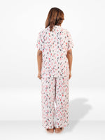 Women's All Over Printed PJ Set – 2 Piece Sleepwear Set | Soft Breathable Nightwear for Women