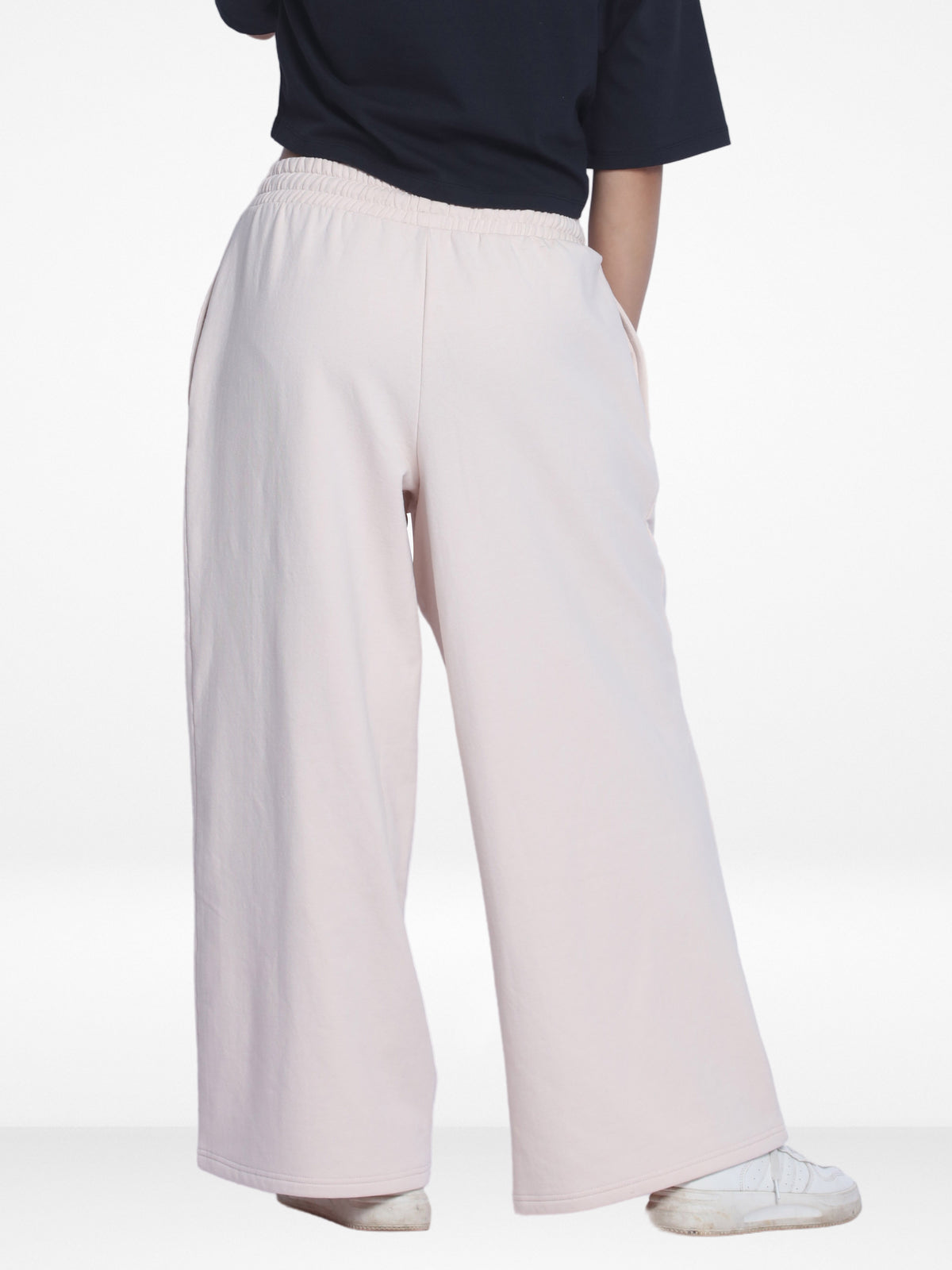 Women Wide Leg Flowy Palazzo Pants Loose fit Casual Lounge Trousers