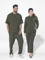 Couple Co-ord Set| Long Pant| Olive