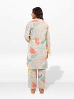 Women’s Floral Printed Co-Ord Set – Trendy 2 Piece Matching Top & Bottom Outfit