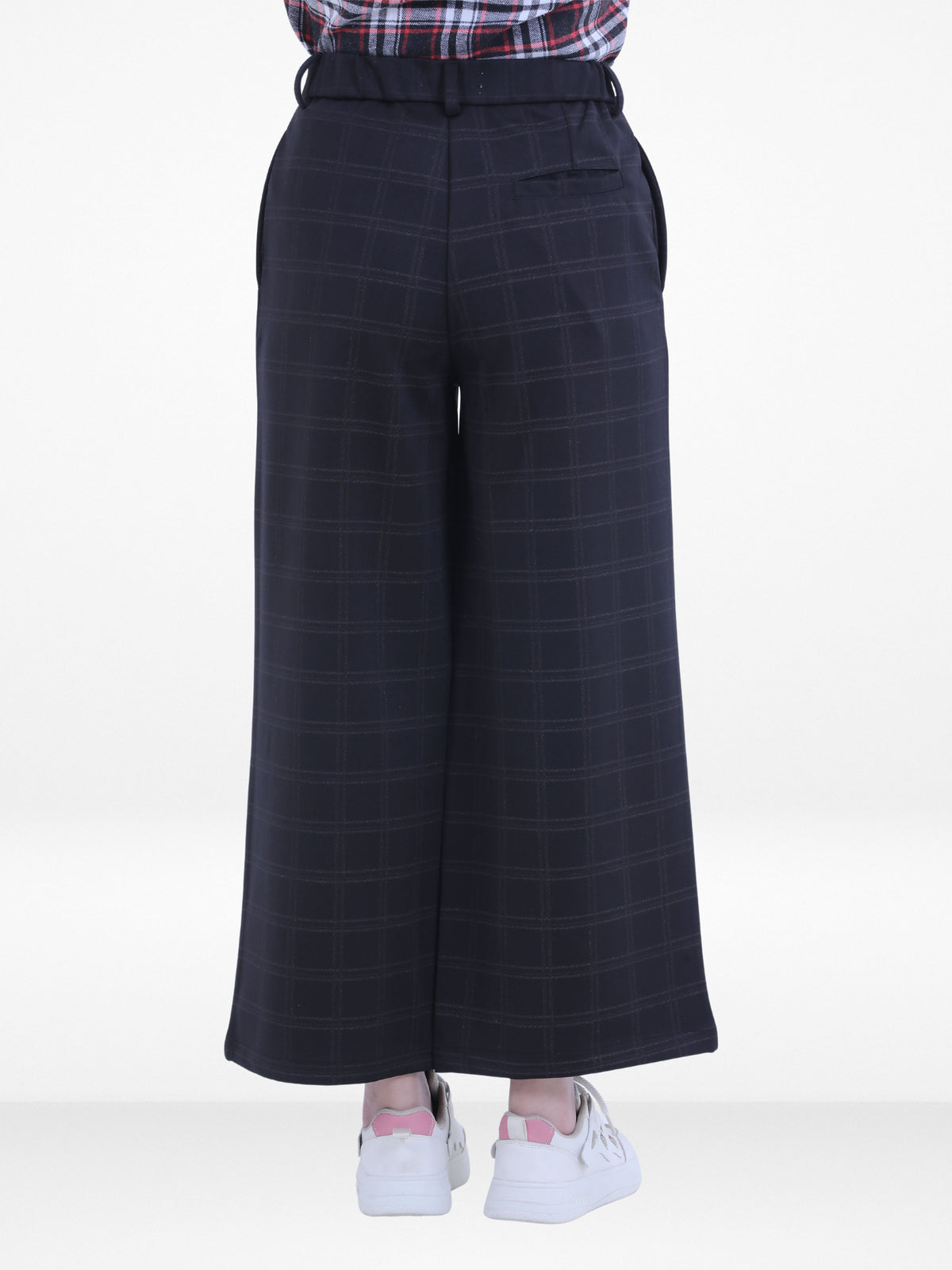 Women’s Cozy Open Leg Palazzo Sweatpants – Soft Relaxed Fit Lounge Pants with Drawstring Waist & Side Pockets |Black