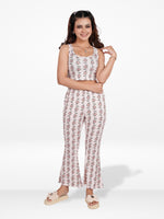 Women’s Crop Top & Palazzo Set – 2-Piece Outfit| Fashionable Party Wear for Women