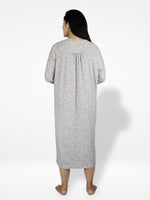 Women's Floral Print Nightdress with Yummy Fabrics