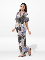 Women’s Short Sleeve Sleepwear Set – Notch Collar 2 Piece Pajama Outfit | Comfy Nightwear, Soft Summer Lounge Set for Women