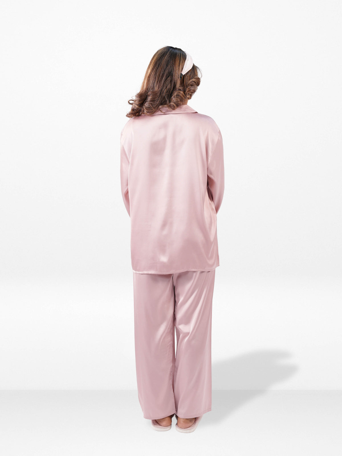 Women’s Luxury Satin Sleepwear Set – Bridal Party Pajama Outfit | Elegant Soft Silky Nightwear