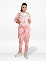 Women’s Tie-Dye Hoodie & Jogger Set – 2 Piece Loungewear Outfit | Soft Casual Tracksuit, Comfy Hooded Sweatshirt & Pants