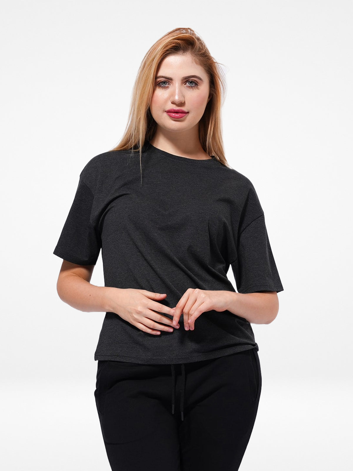 Women's Oversized Dance fit T-Shirt - Black