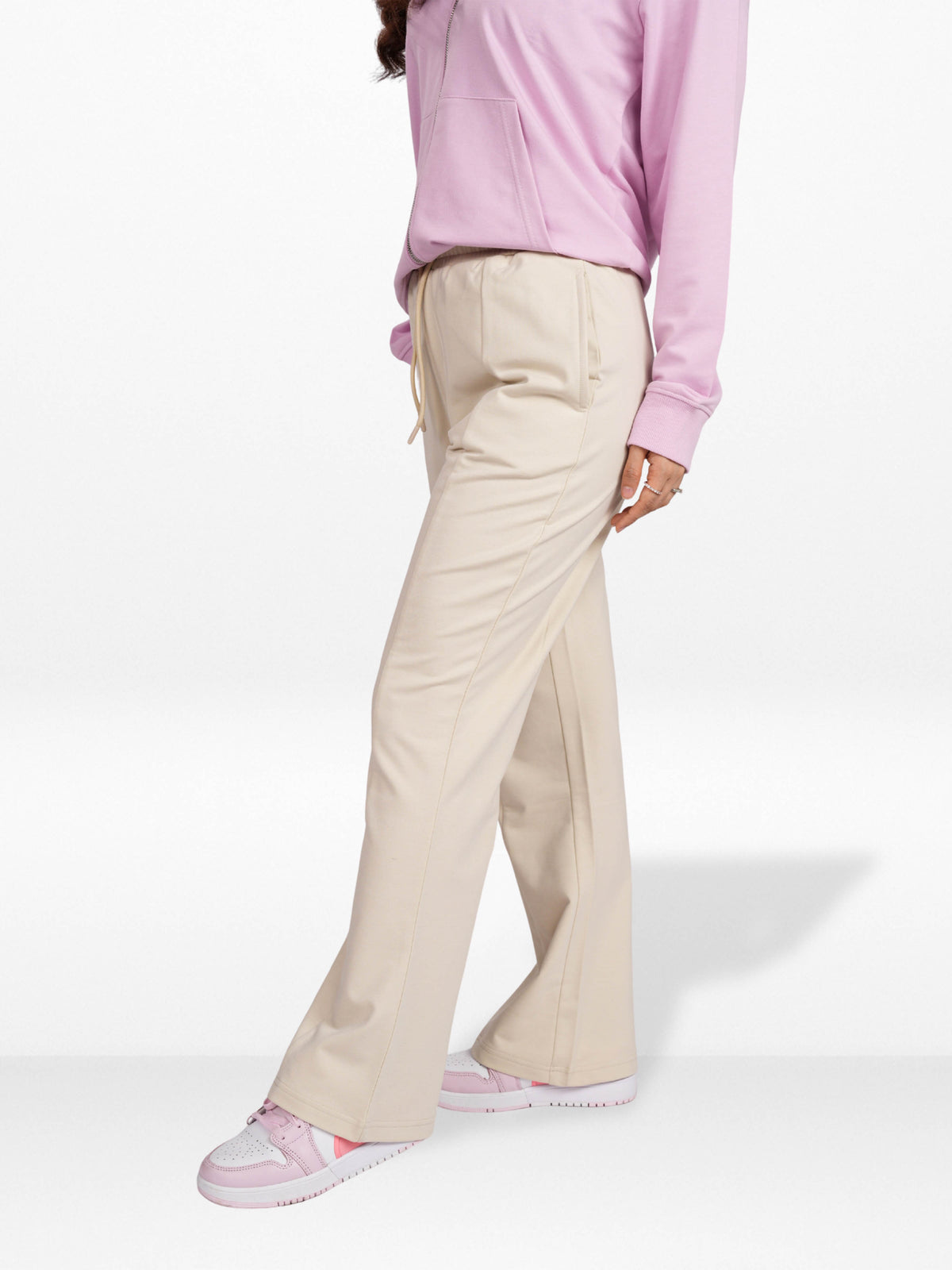 Women’s Casual Wide Leg Trouser – Relaxed Fit Pants | Stylish Office to Daily Wear Bottoms